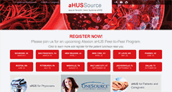 Desktop Screenshot of ahussource.com